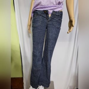 Foxy Jeans, Cotton, flare, size 1 (24)